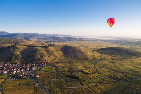 order hot air balloon flight alsace