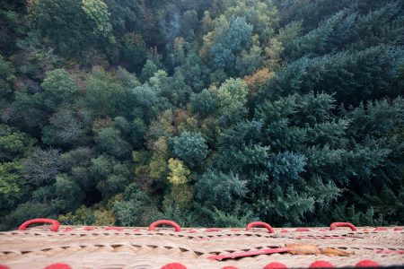 montgolfière forêt vosges alsace